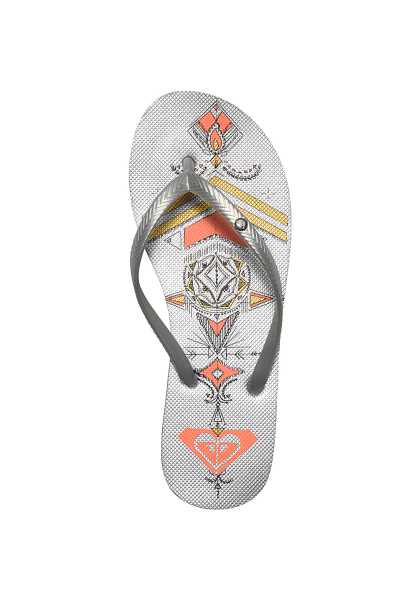 Online Store Roxy Bermuda - Grigio Donna Estate Sandali (X6152)